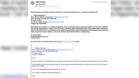are hunter bidens emails fake